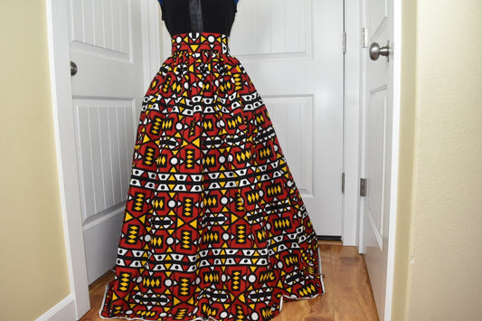 African Skirt/African Clothing For Women/Plus Size Skirt/Ankara Skirt/VA102