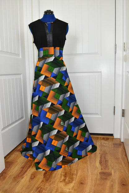 African clothing maxi skirt/ African women clothing/ Ankara maxi skirt/ African print skirt/ Ankara long skirt/ African fashion skirt|TK53