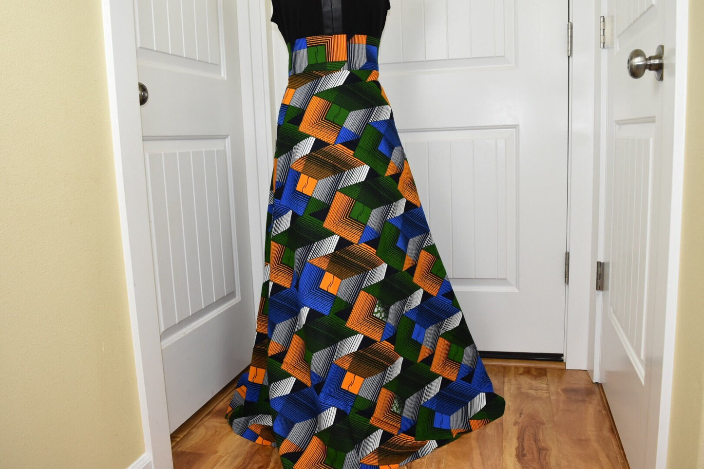 African clothing maxi skirt/ African women clothing/ Ankara maxi skirt/ African print skirt/ Ankara long skirt/ African fashion skirt|TK53