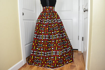 African Skirt/African Clothing For Women/Plus Size Skirt/Ankara Skirt/VA102