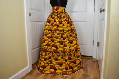 African Skirt/African Women Clothing/Ankara Skirt/VA88