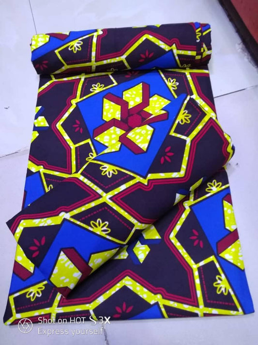 African Fabric per yard/Purple and wine/African print for crafts/ African fabric for quilt/ African wedding fabric/ African wax/ Afric/MK161