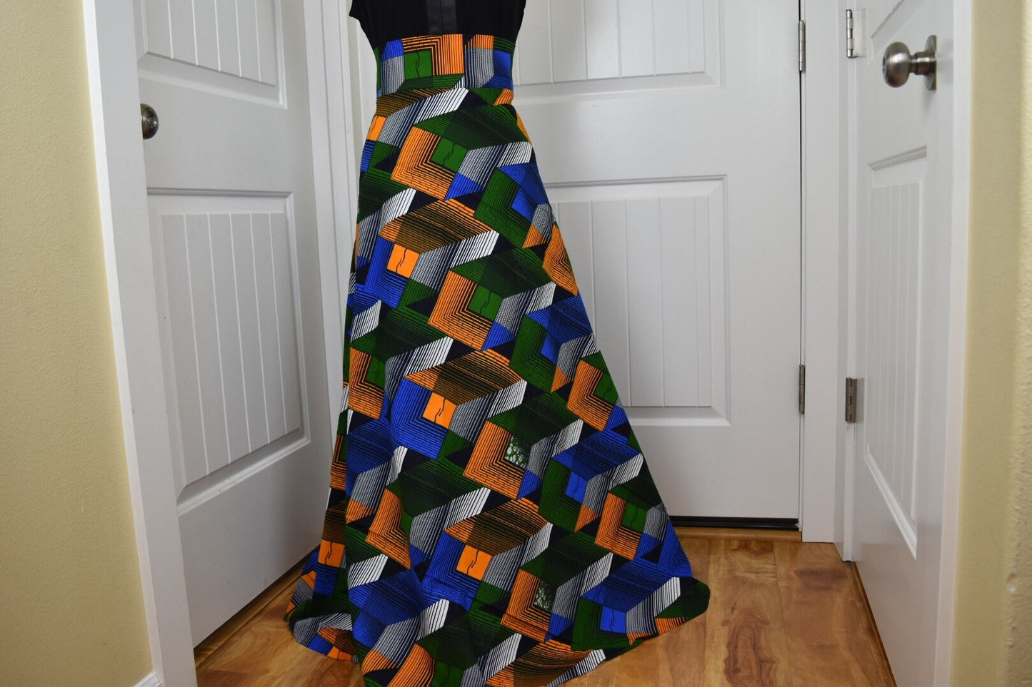 African clothing maxi skirt/ African women clothing/ Ankara maxi skirt/ African print skirt/ Ankara long skirt/ African fashion skirt|TK53