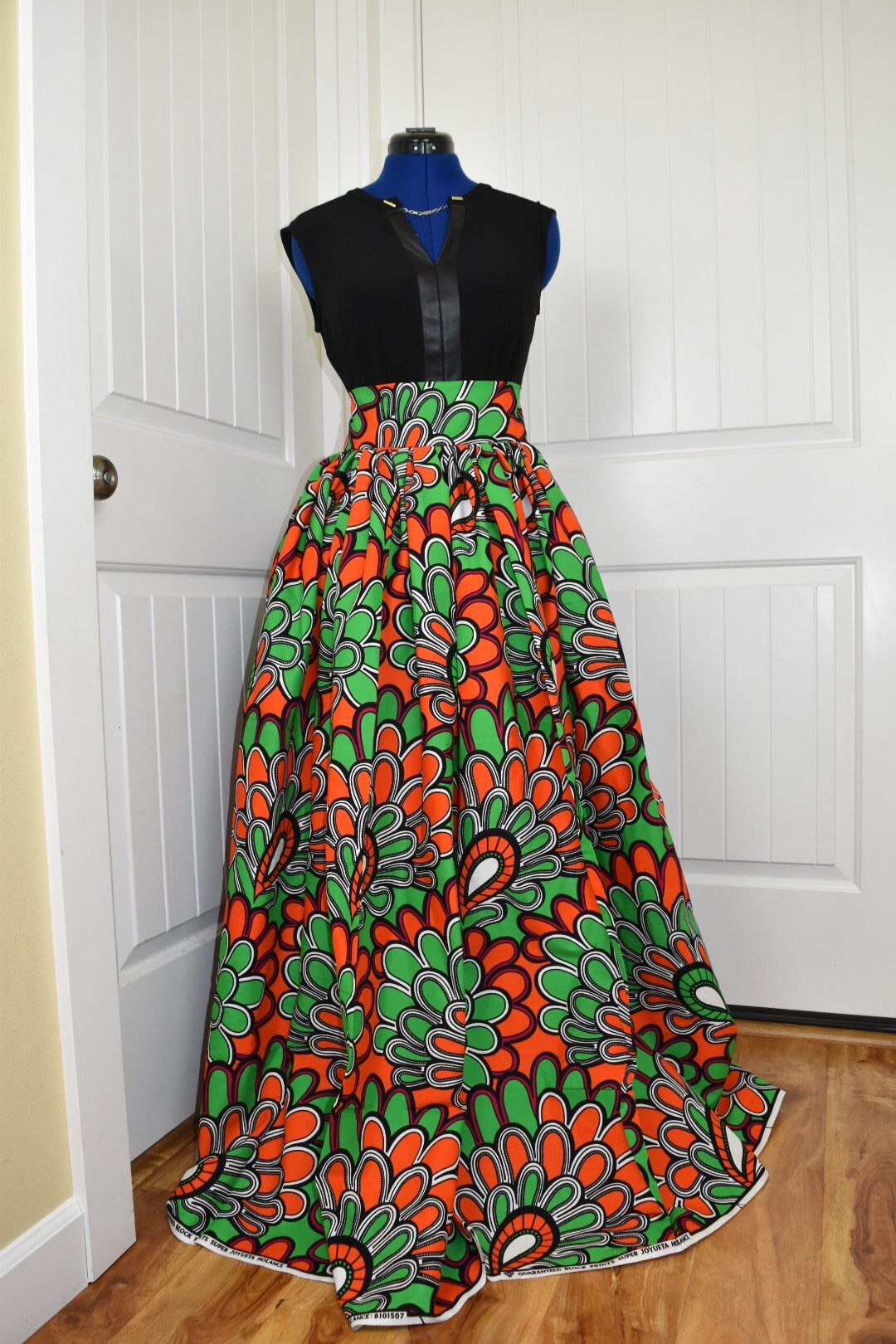 African Clothing / African women wear/ Ankara maxi skirt/VA101