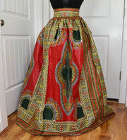 African Skirts/Ankara Skirt/Plus Size Clothing/VA33