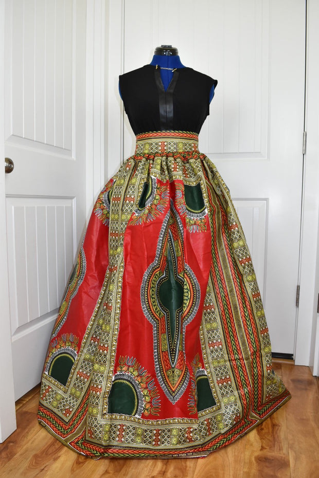 African Skirts/Ankara Skirt/Plus Size Clothing/VA33