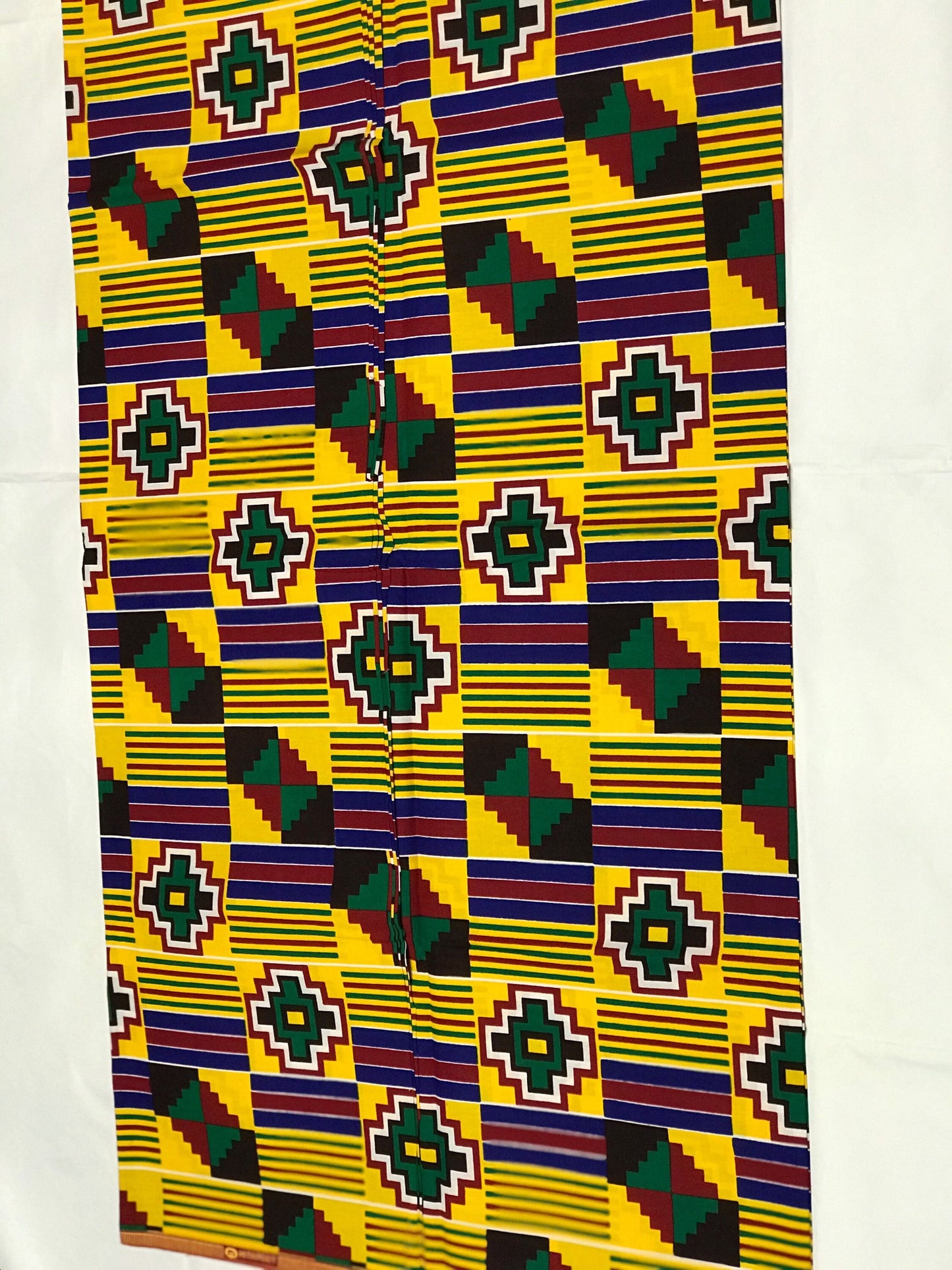 African Fabric/African Print Fabric/ Ankara /Kente Fabric/Tribal Print/ Fabric/ African Dress/African Headpiece/African Doll Fabric/Mu/MK101