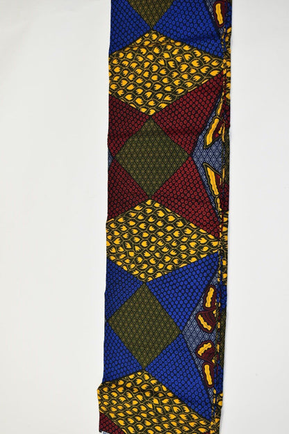 African Fabric/African prints/ Ankara fabric/ African wax/Hollandais/ Red-and green African fabric/MK851