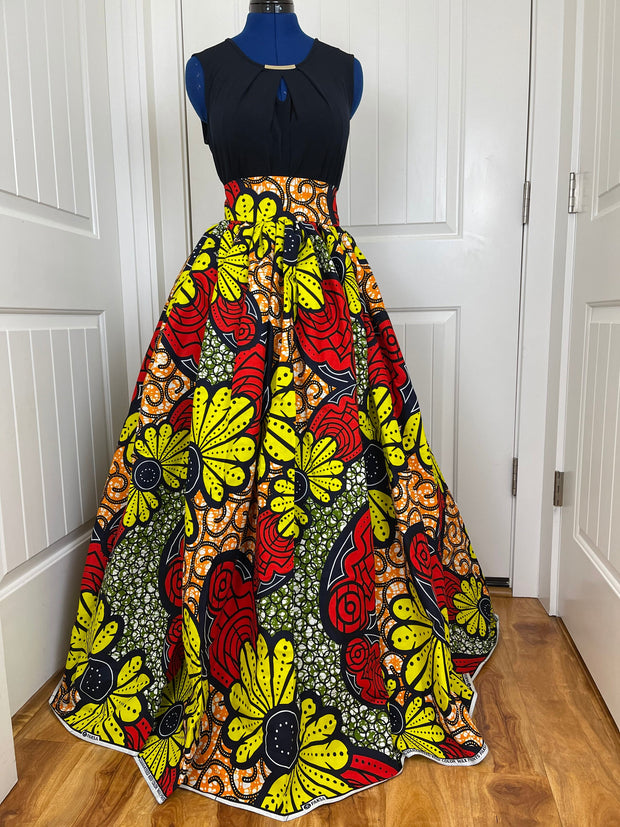 African Skirt/Ankara Skirt/African Print Skirt/VA41