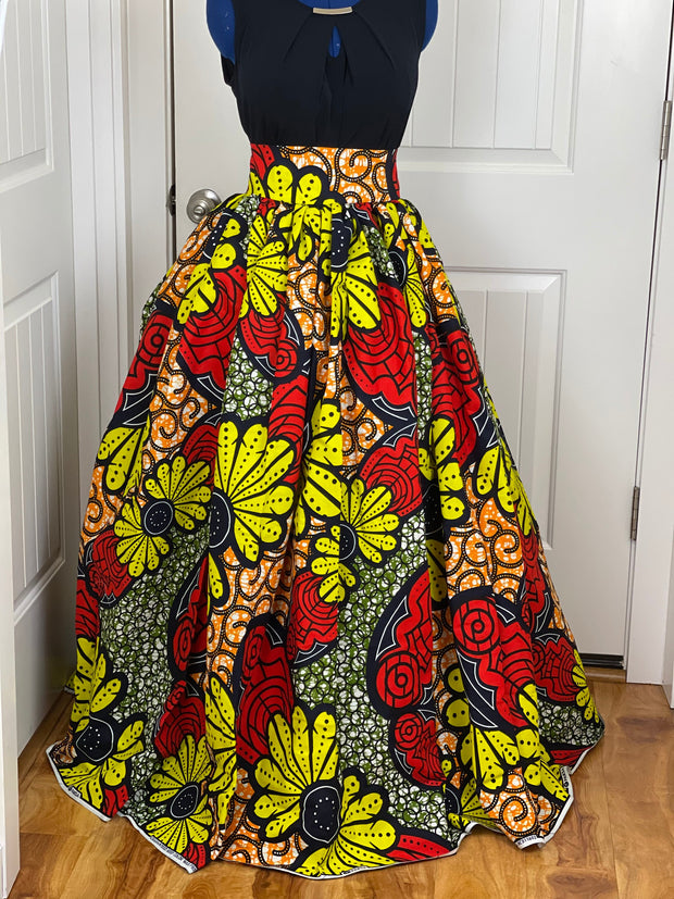 African Skirt/Ankara Skirt/African Print Skirt/VA41