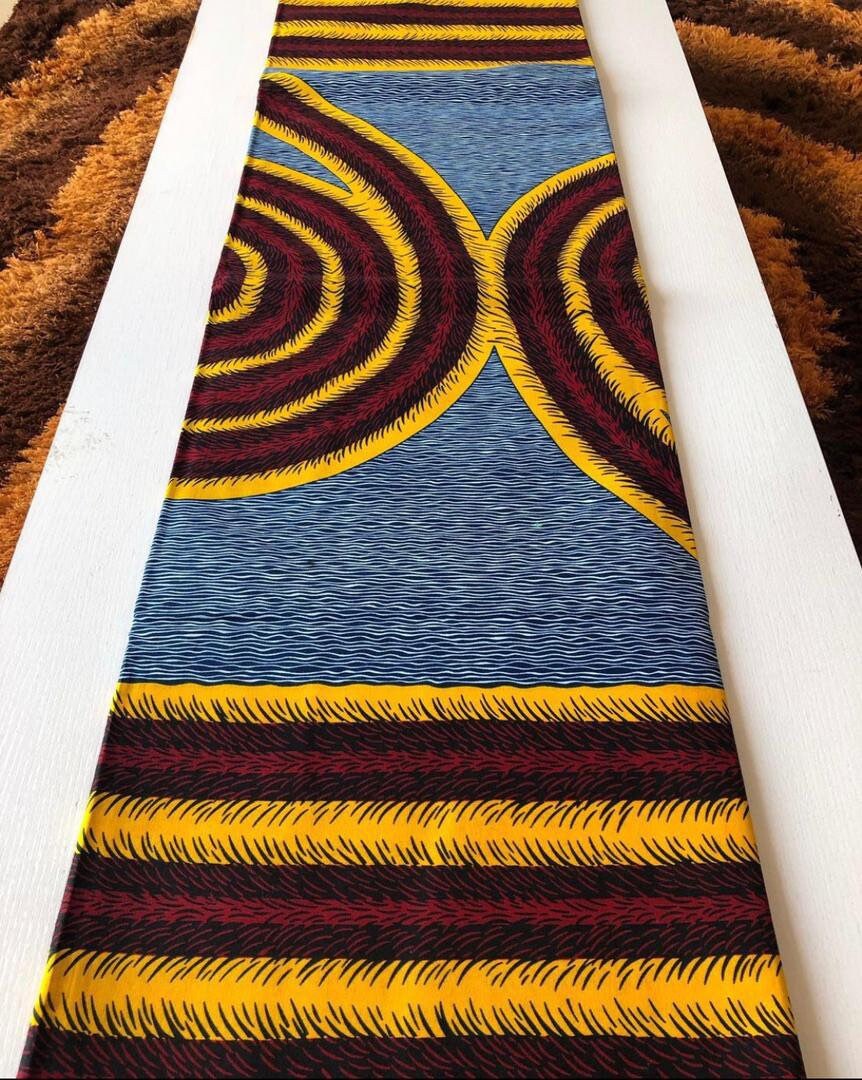 Wine and gold African Fabric/African prints/ Ankara fabric/ African fabric by the yard/African fabric/ African fabric 6 yards/FG92