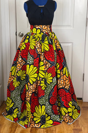 African Skirt/Ankara Skirt/African Print Skirt/VA41