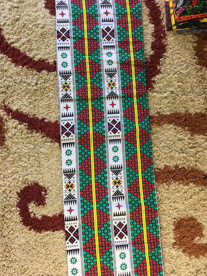 Red and white African Fabric/African prints/ Ankara fabric/African wax/Hollandais/ Blue and white African Kente/blue and white fabric/MK788a