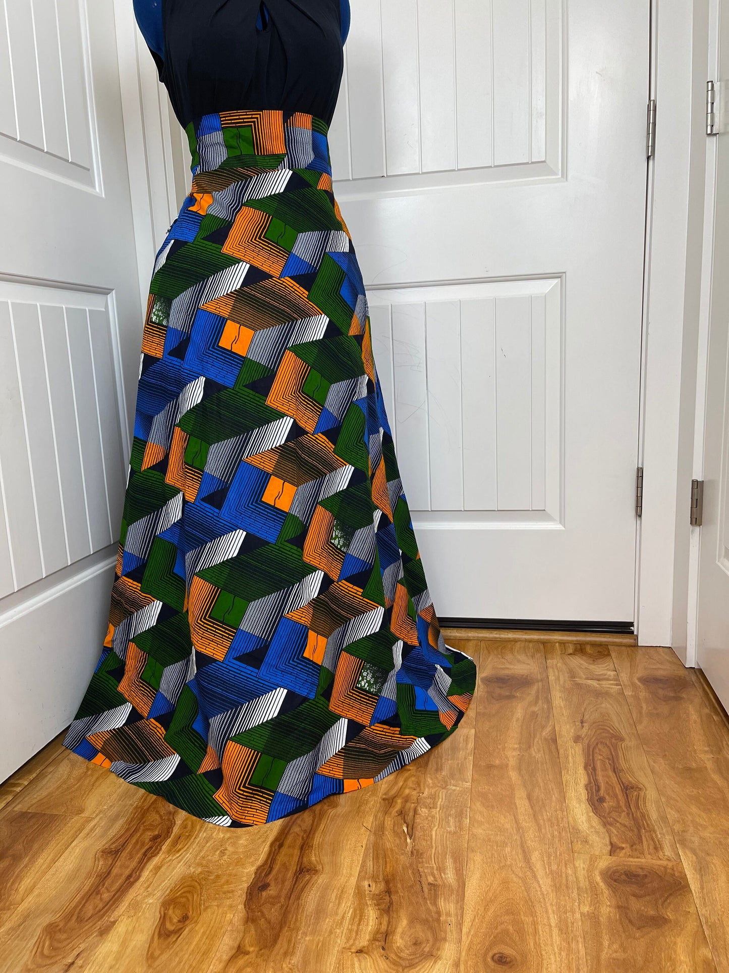 African clothing maxi skirt/ African women clothing/ Ankara maxi skirt/ African print skirt/ Ankara long skirt/ African fashion skirt|TK53