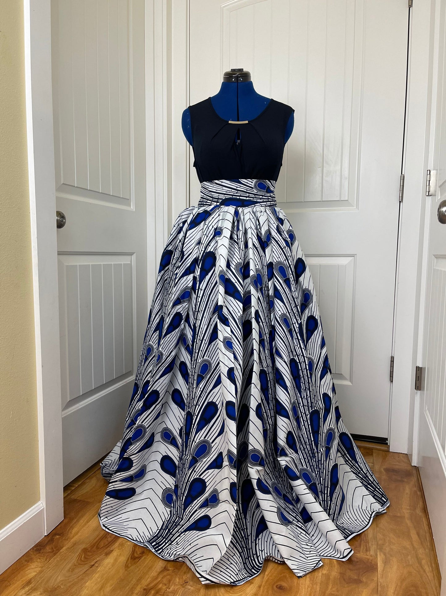 African skirts/Ankara maxi skirt/Ethnic maxi skirt//VA79
