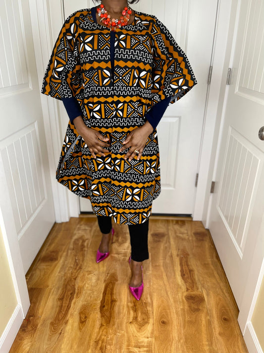 Women one size poncho//African clothing/African dress/Kimono robes/Ankara tops/Plus size dress/African Poncho/Shawl/African Capes/GF21/Shrug