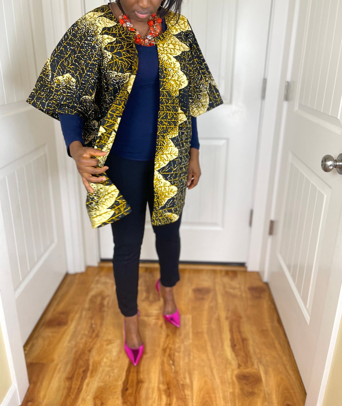 African women clothing/Danshiki Poncho/Poncho/Oversized kimono/African jacket/Ready to ship kimono/Ankara kimono/African top/African duster