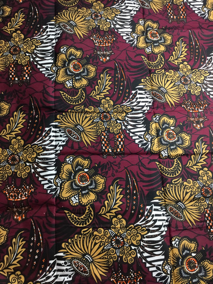 African Fabric/African prints/ Ankara fabric/ Wax print/ African fabric for decor/ African fabric for crafts/MK413/ Kente fabric/ Danshiki p
