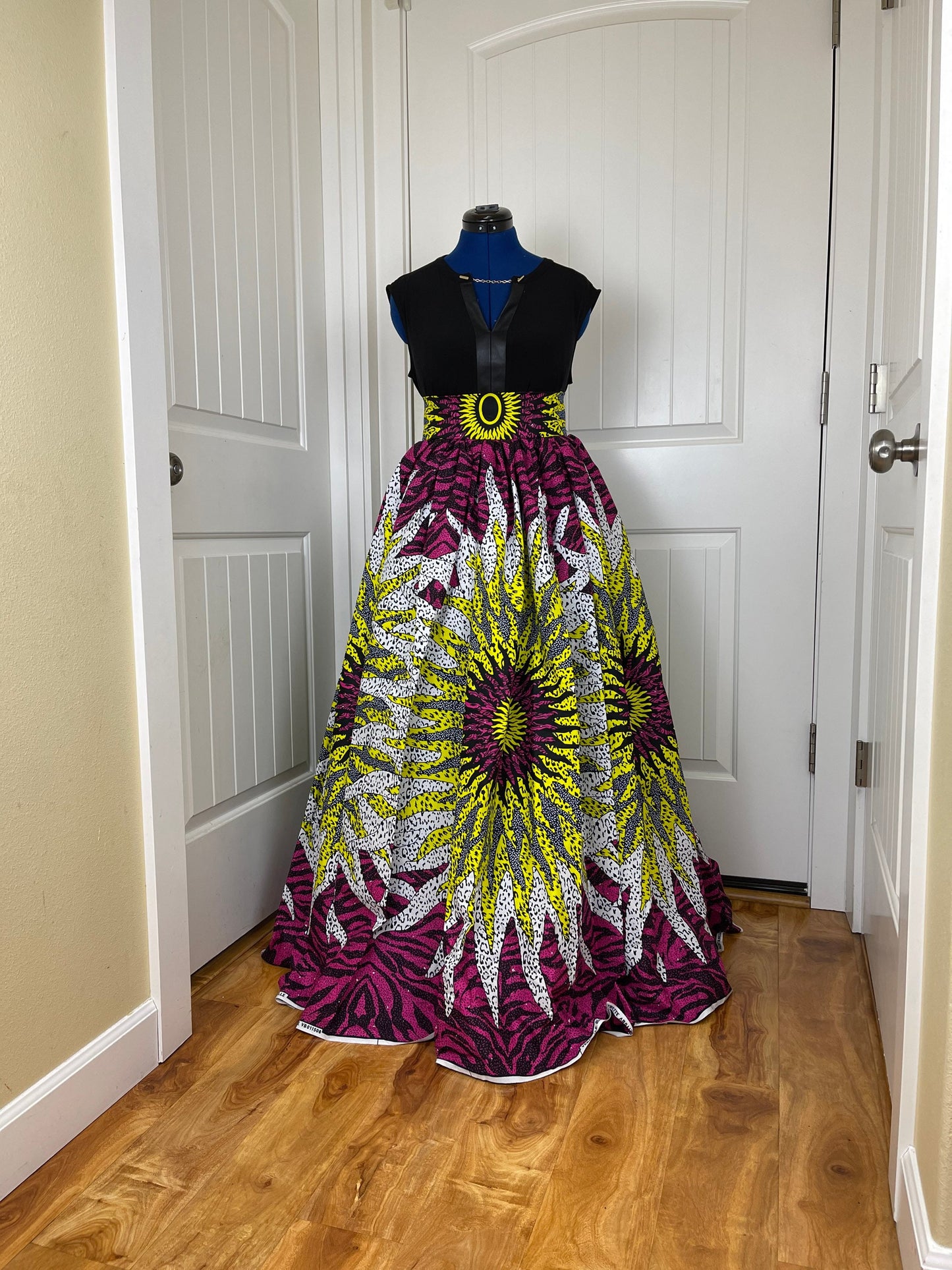 African Skirt/Ankara Skirt/African Clothing/VA36