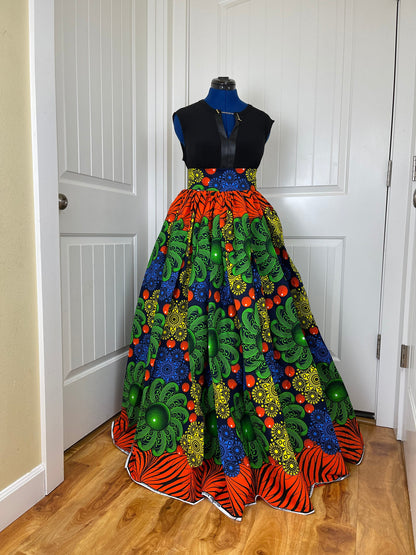 African skirt/Danshiki skirt/Ethnic skirt/DR11