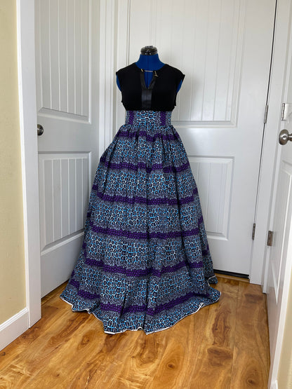 African skirt/Danshiki skirt/Ethnic skirt/DR9