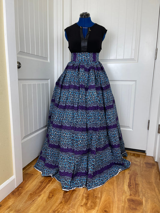 African skirt/Danshiki skirt/Ethnic skirt/DR9