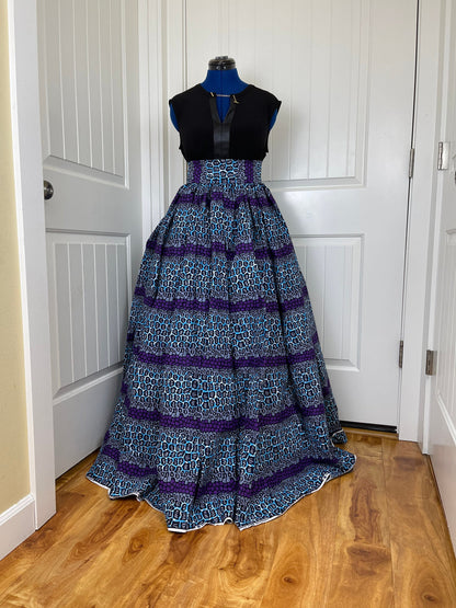 African skirt/Danshiki skirt/Ethnic skirt/DR9