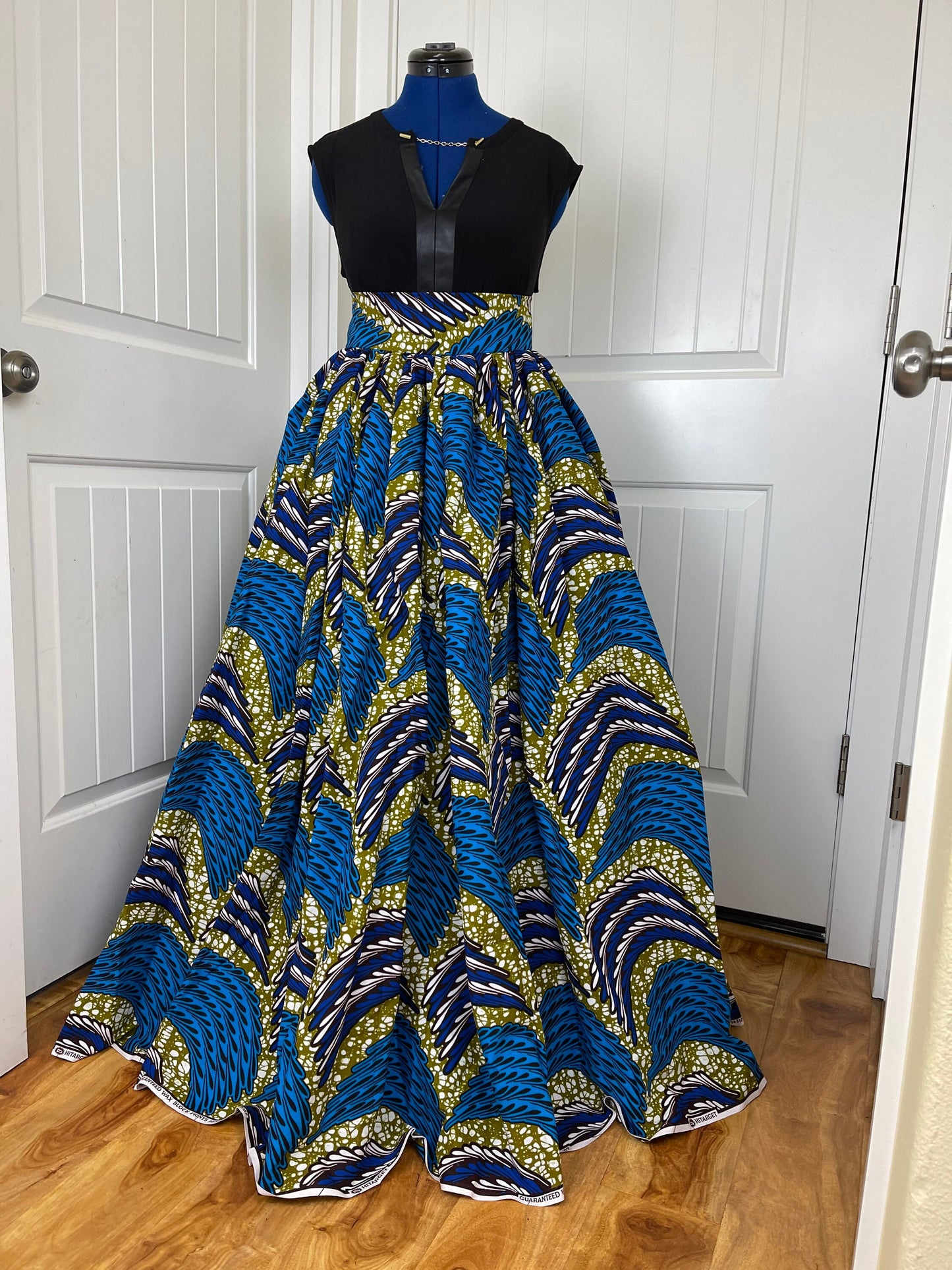 African skirt/Danshiki skirt/Ethnic skirt/Ankara Skirt/DR2