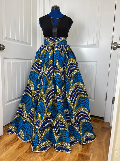 African skirt/Danshiki skirt/Ethnic skirt/Ankara Skirt/DR2