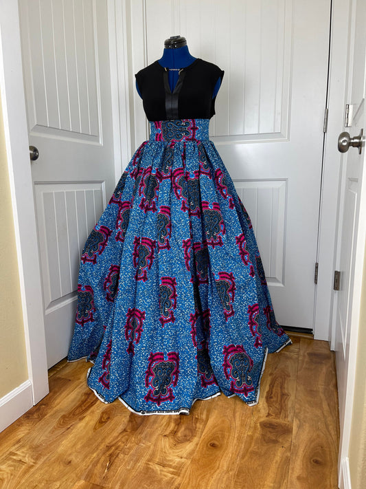 African skirt/Danshiki skirt/Ethnic skirt/DR14