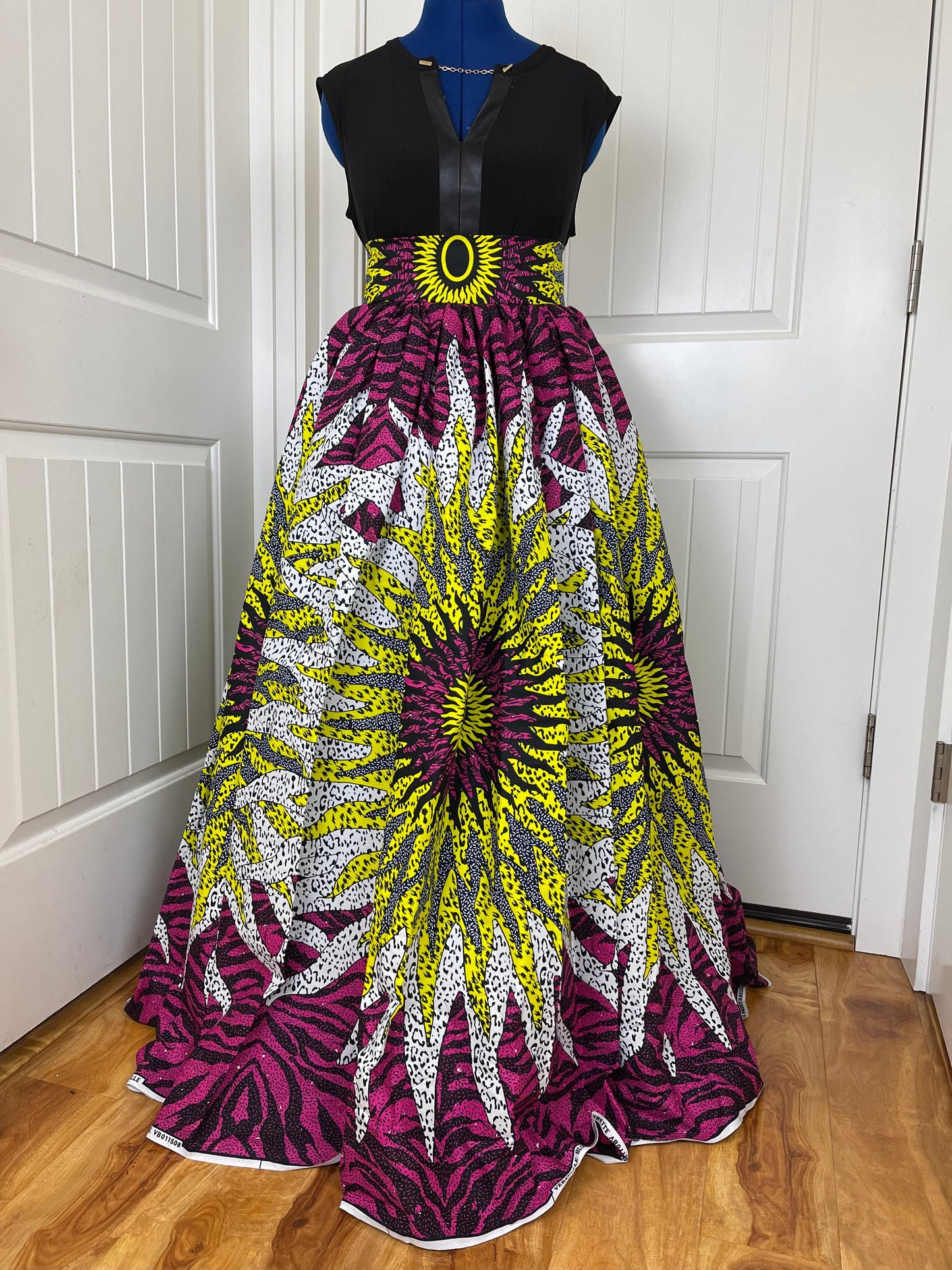 African Skirt/Ankara Skirt/African Clothing/VA36
