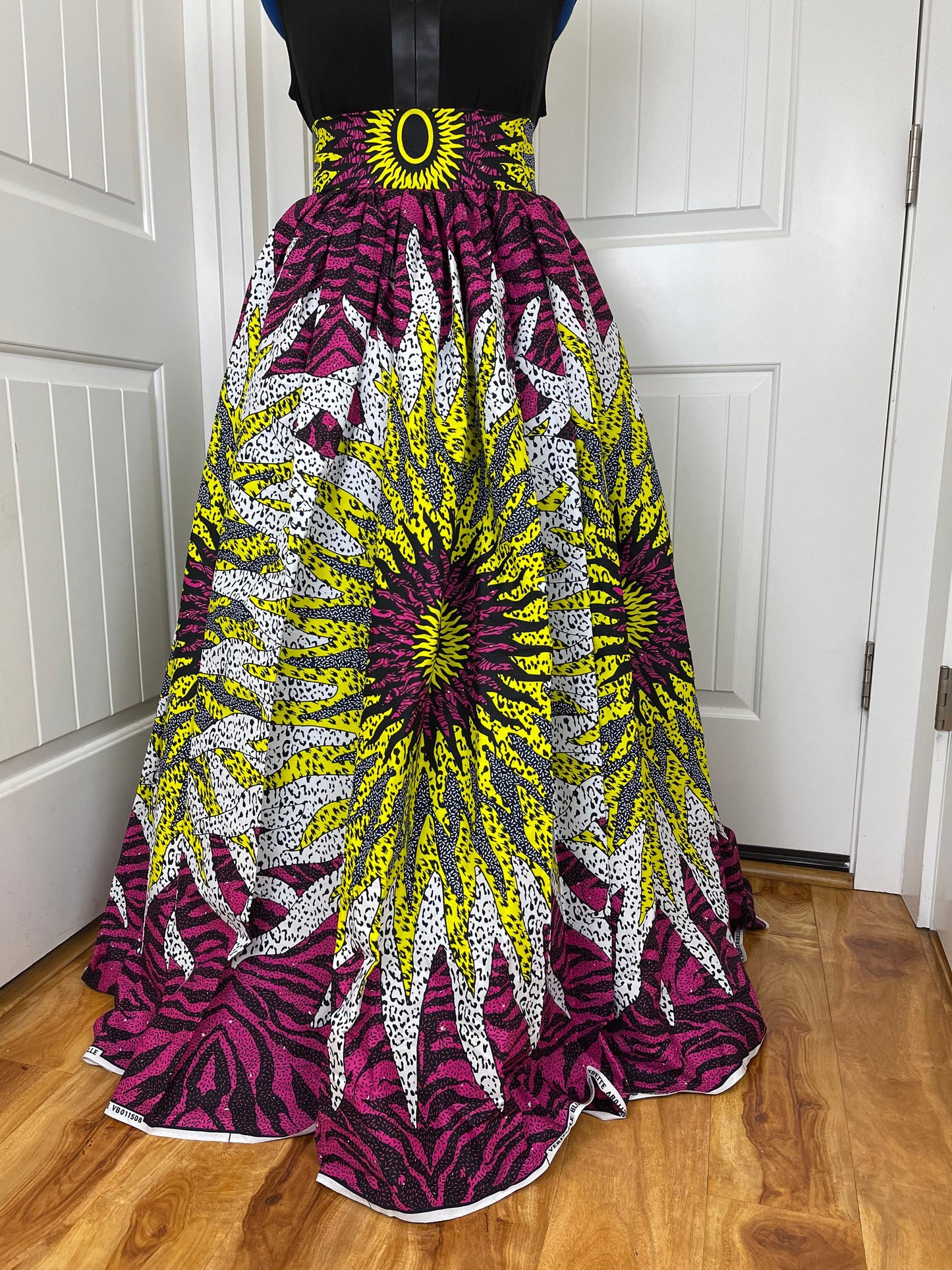 African Skirt/Ankara Skirt/African Clothing/VA36