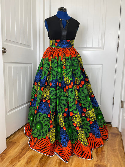 African skirt/Danshiki skirt/Ethnic skirt/DR11