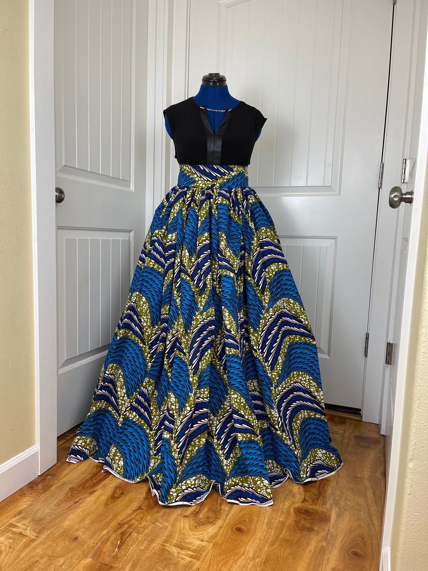 African skirt/Danshiki skirt/Ethnic skirt/Ankara Skirt/DR2