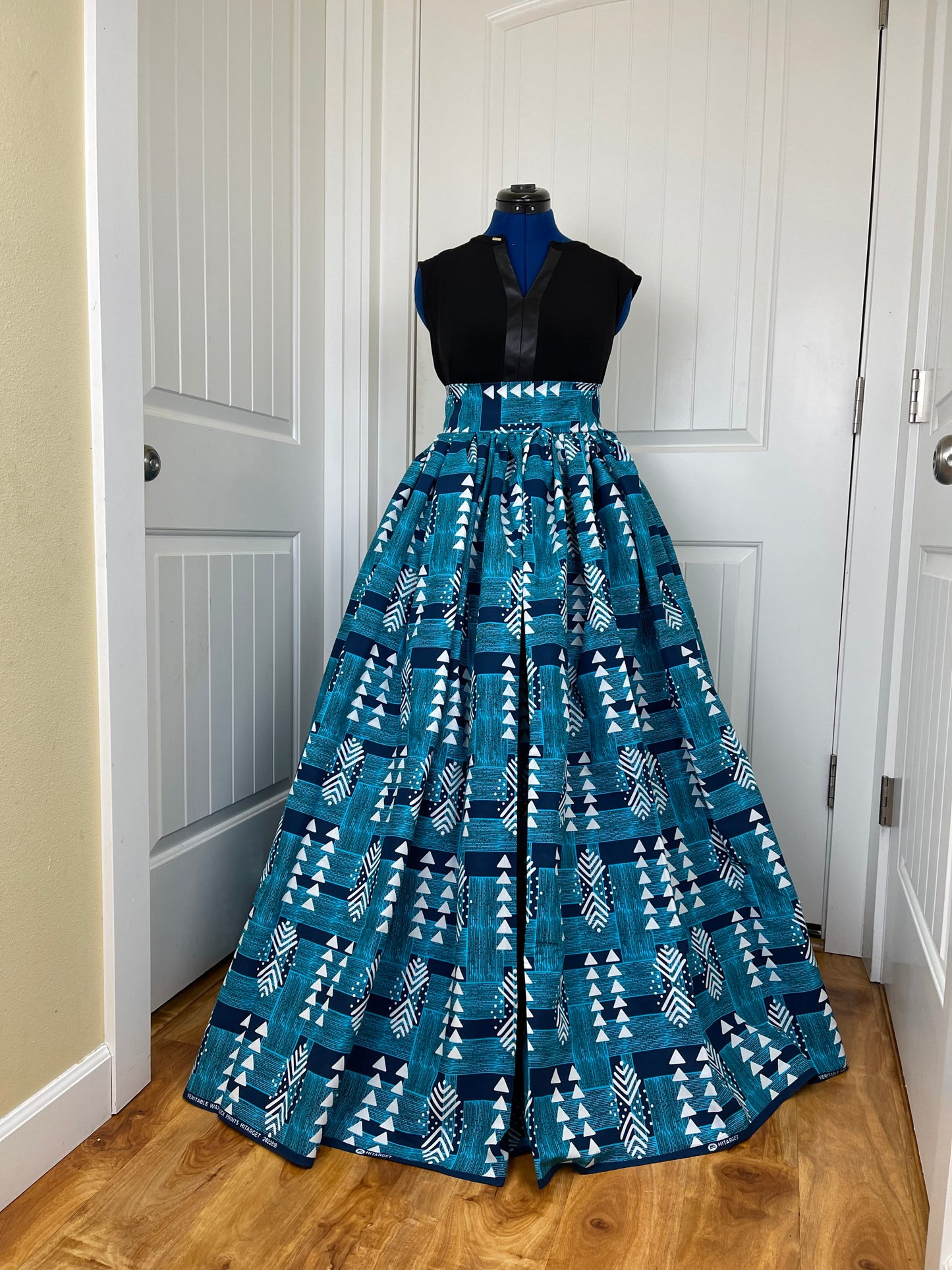 African Skirt/African Clothing/Plus Size Skirt/Maxi Skirt/VA86