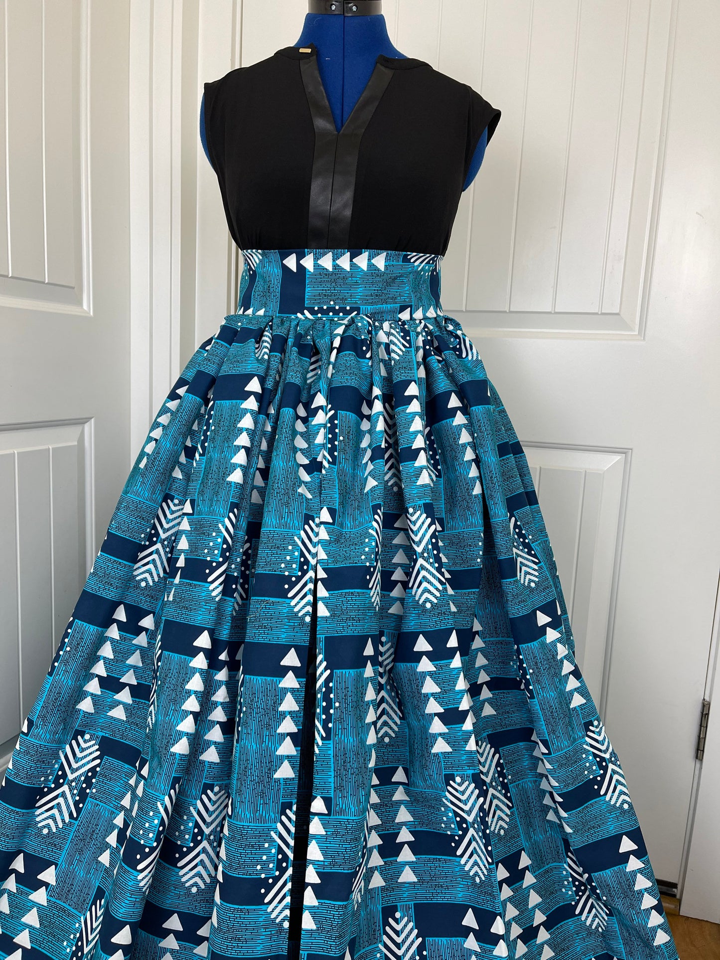 African Skirt/African Clothing/Plus Size Skirt/Maxi Skirt/VA86