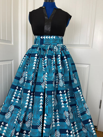 African Skirt/African Clothing/Plus Size Skirt/Maxi Skirt/VA86