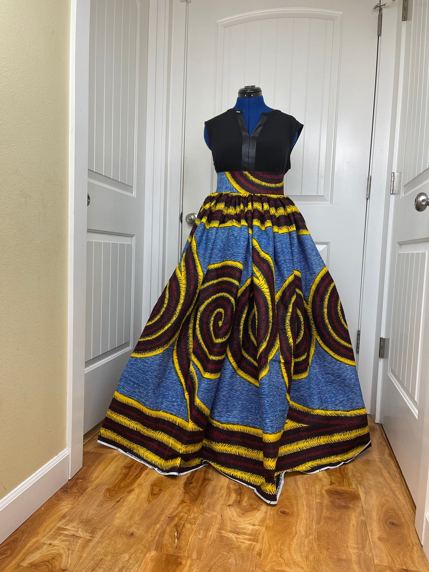 African skirt/ African women clothing/ Ankara maxi skirt/VA100