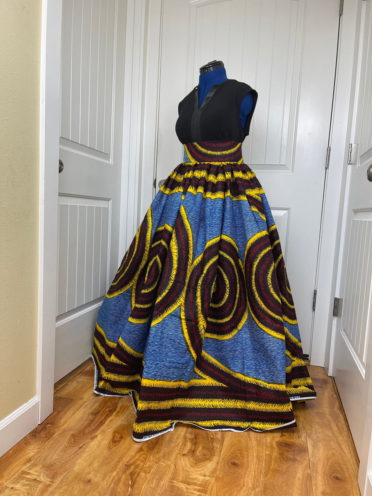 African skirt/ African women clothing/ Ankara maxi skirt/VA100