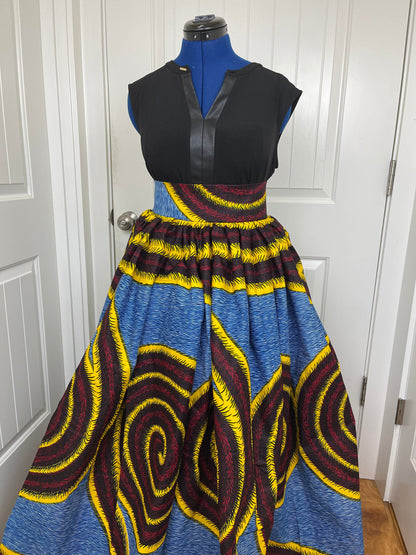 African skirt/ African women clothing/ Ankara maxi skirt/VA100