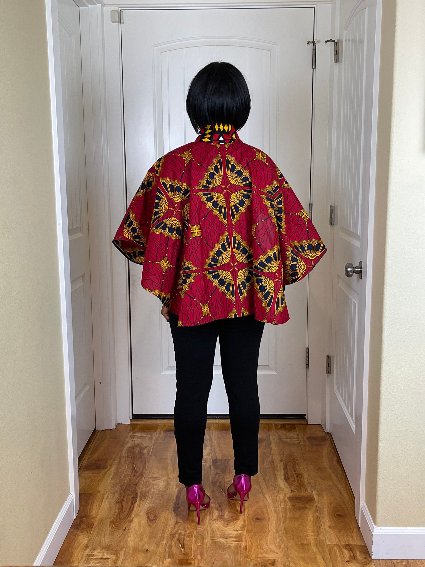 African Cape/Ankara Shawl/Shoulder Shrug/African Print Top/African Clothing/Cape/Poncho/Shawl/Ankara/Plus Size/Women’sTop/Mudcloth Shawl/Dan