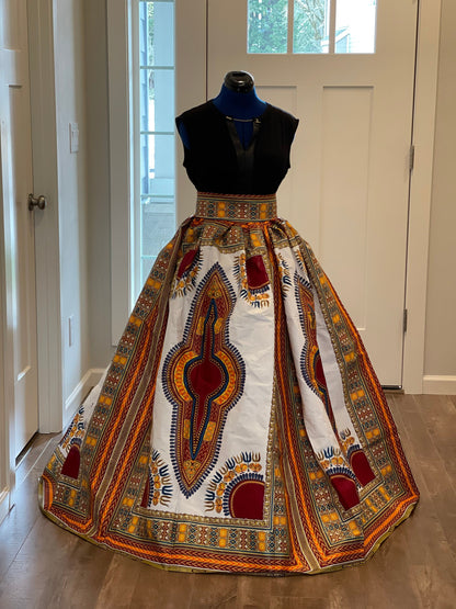 African Skirt/Ankara Skirt/African Clothing For Women/VA3