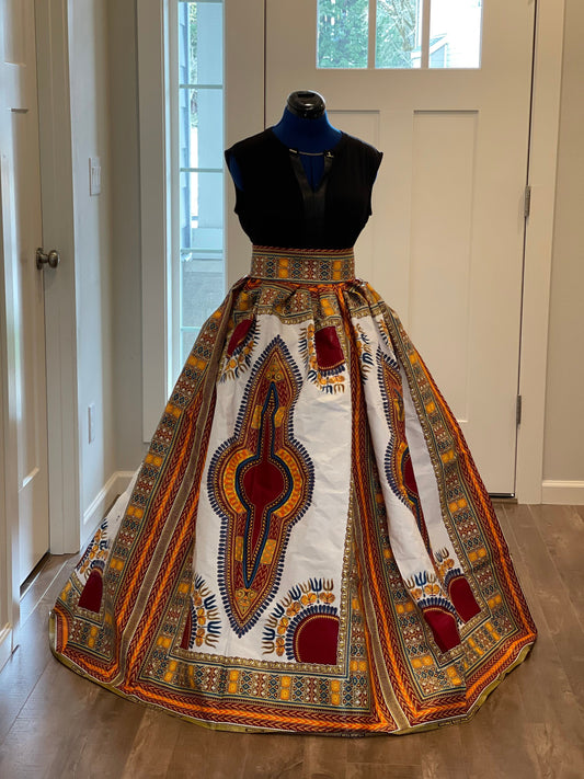 African Skirt/Ankara Skirt/African Clothing For Women/VA3