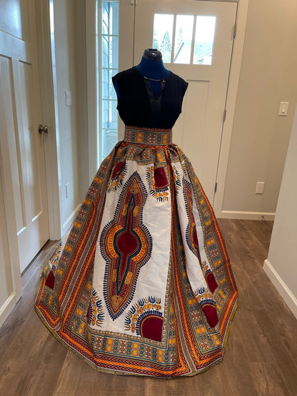 African Skirt/Ankara Skirt/African Clothing For Women/VA3