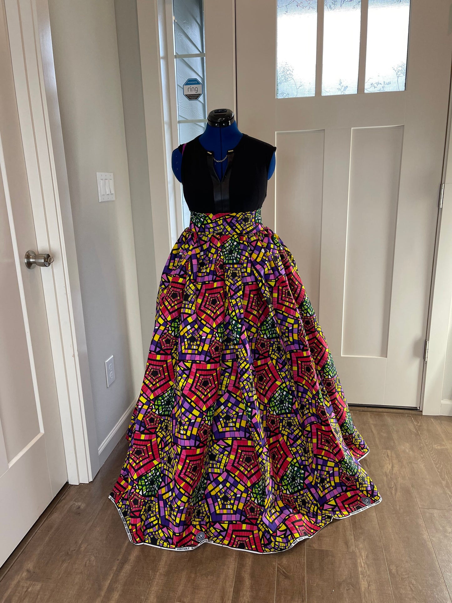 African skirt/Plus Size Clothing/Ankara Skirt/VA76