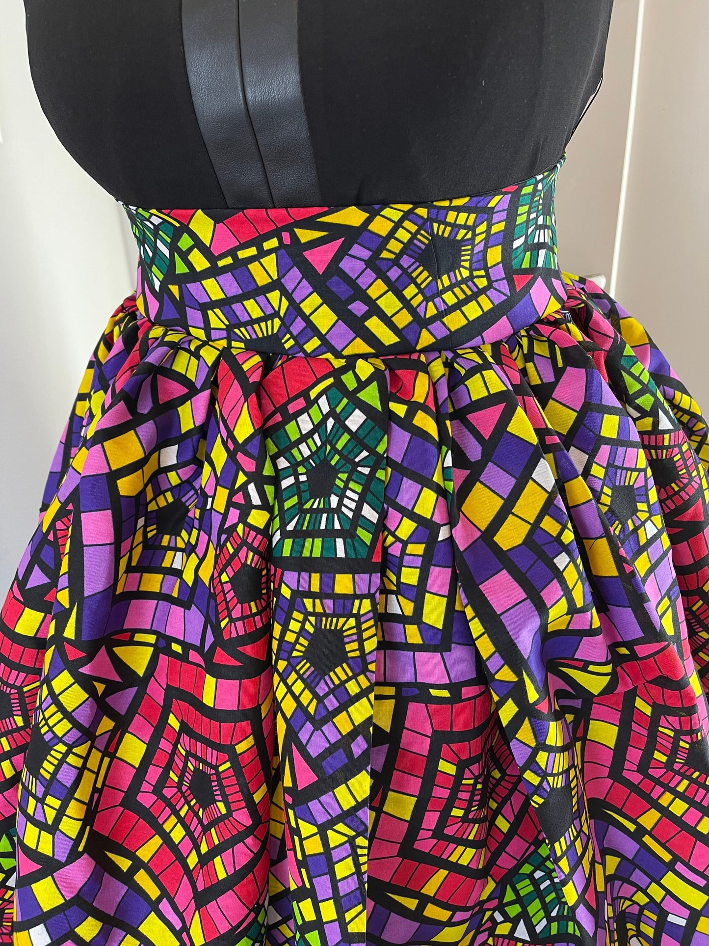 African skirt/Plus Size Clothing/Ankara Skirt/VA76