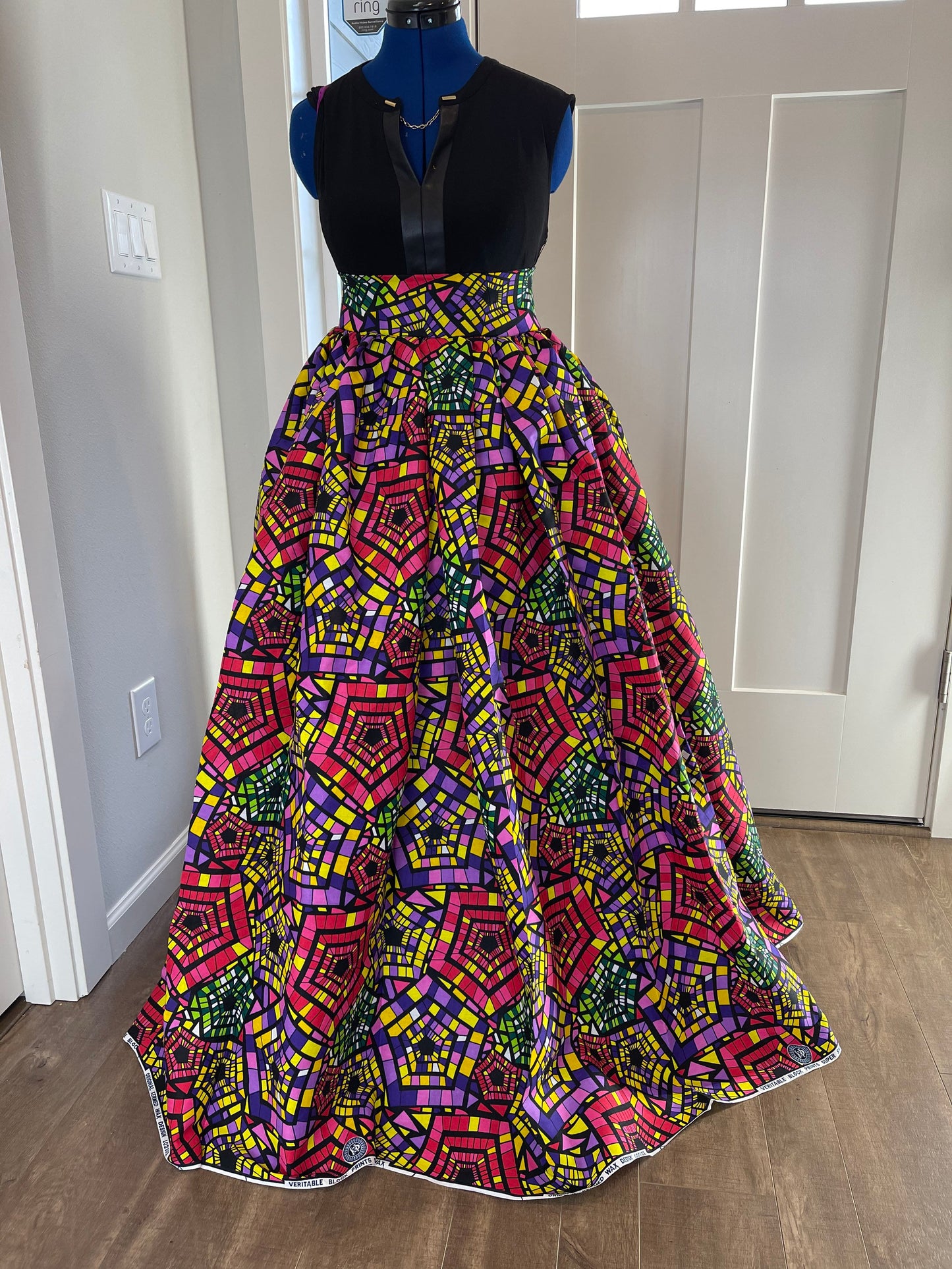 African skirt/Plus Size Clothing/Ankara Skirt/VA76
