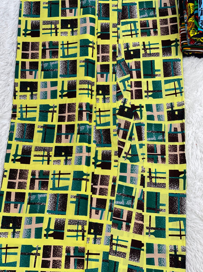 African print fabric/African clothing/African fabric bundle/African fabric/African fabric 6 yards/African fabric print/HT51/Danshiki