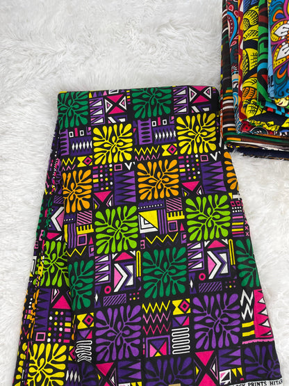 African print fabric/African clothing/African fabric bundle/African fabric/African fabric 6 yards/African fabric print/HT56/Danshiki