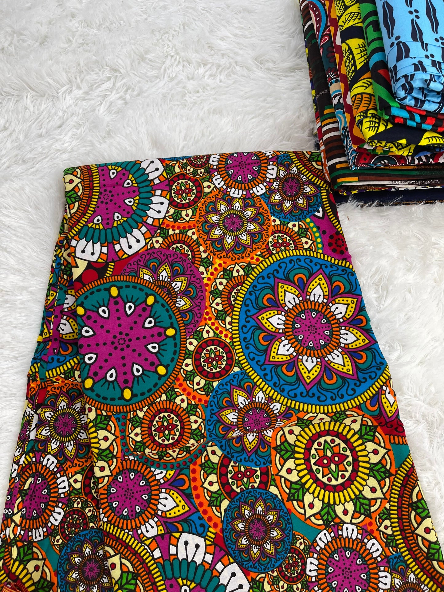 African print fabric/African clothing/African fabric bundle/African fabric/African fabric 6 yards/African fabric print/HT39a/